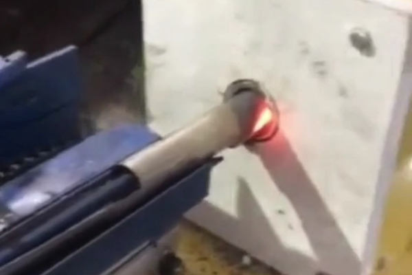 中頻感應加熱設備中頻爐棒料提升送料中頻鍛造爐紅沖