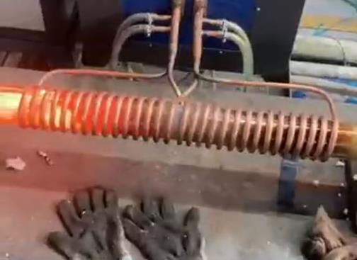 棒料調(diào)質(zhì)生產(chǎn)線中頻感應(yīng)加熱爐