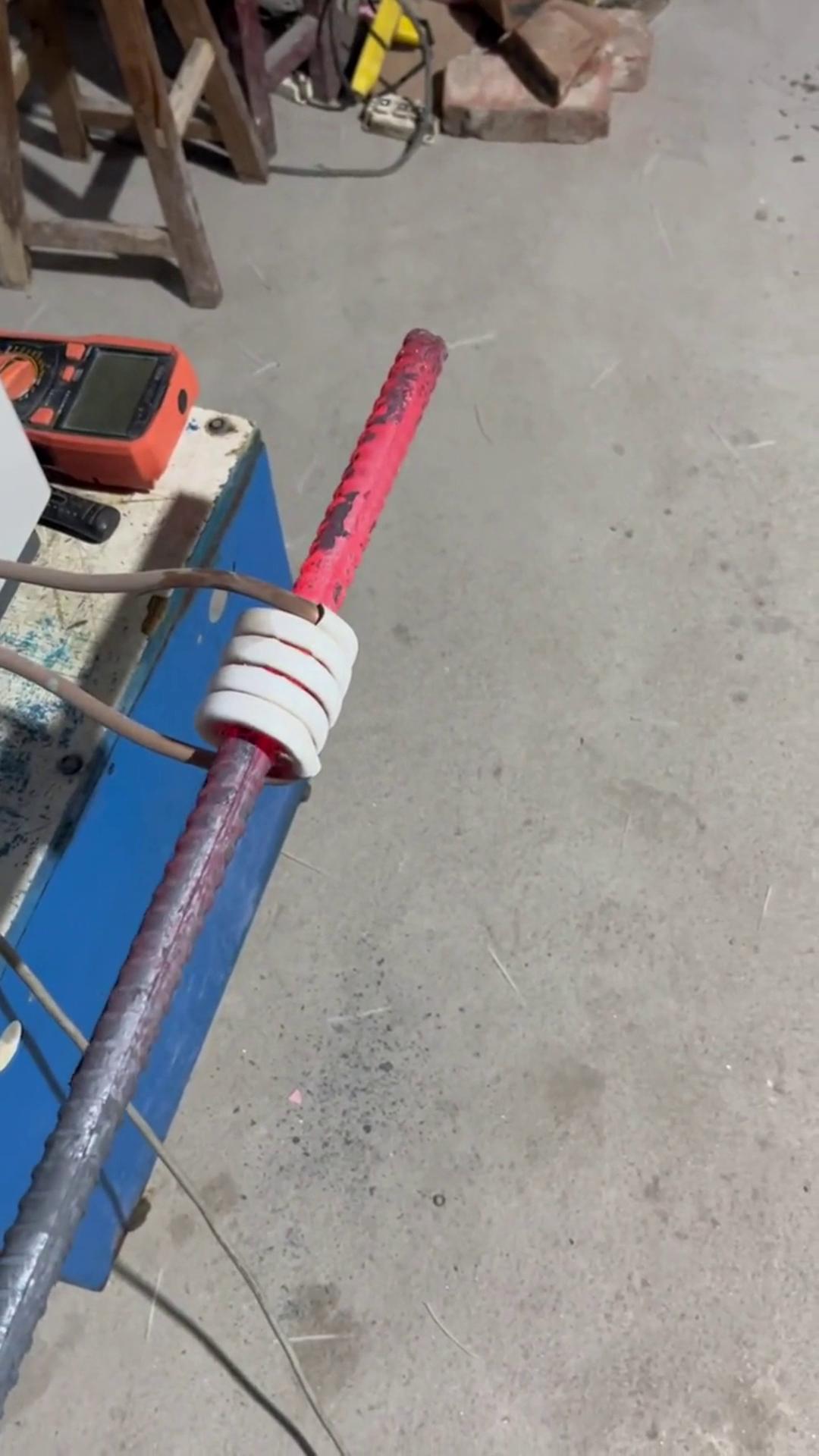 高頻感應加熱設備-高頻退火機-棒料退火打樣測試