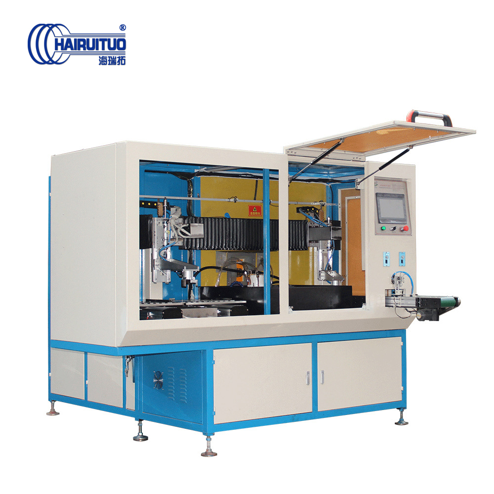 卧式高频感应淬火机床 刀具导轨链条��轮链条自动化数控淬火热处�? class=