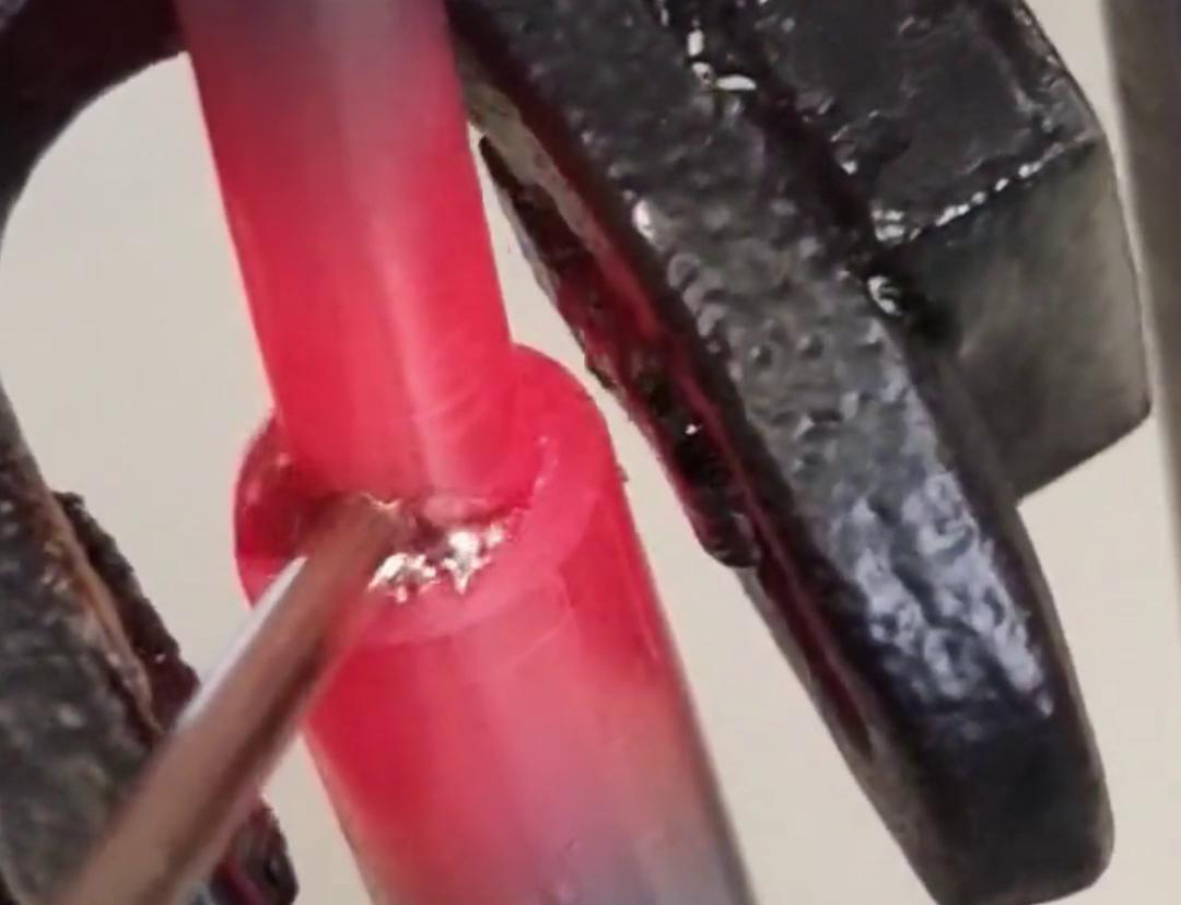 手持式高頻焊機，銅管焊接工藝演示