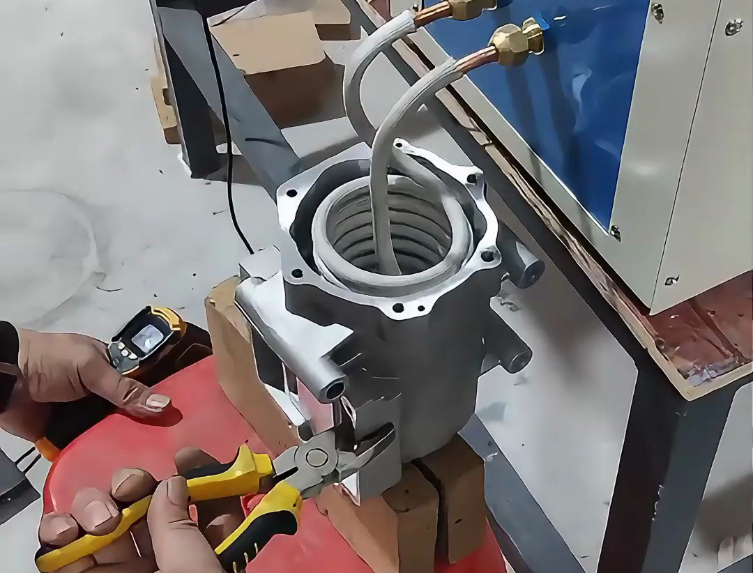 新能源汽車廠都在用的電機鋁殼加熱熱裝配技巧，看完秒懂