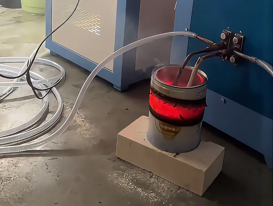 超音頻加熱設備實測，快速加熱效果驚人，感受一下感應加熱速度